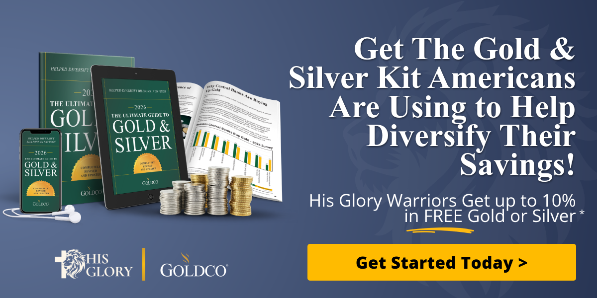 Protect your wealth with trusted precious metal partners who provide expert insights, reliable resources, and unmatched value to help you secure your financial future.His Glory Warriors get an extra 1% in free silver!