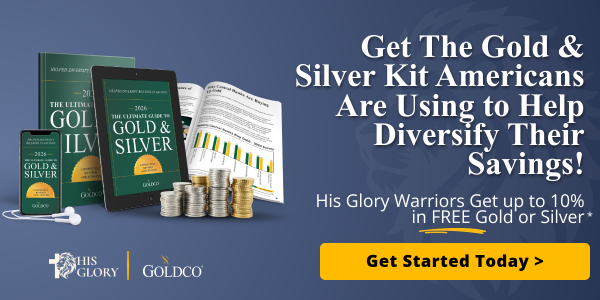 Safeguard your savings through trusted precious metal partners who offer expert guidance, dependable resources, and exceptional value to strengthen your financial future.His Glory Warriors get an extra 1% in free silver!