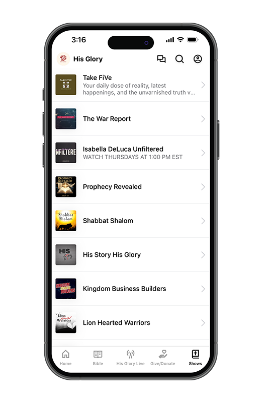 His Glory App
